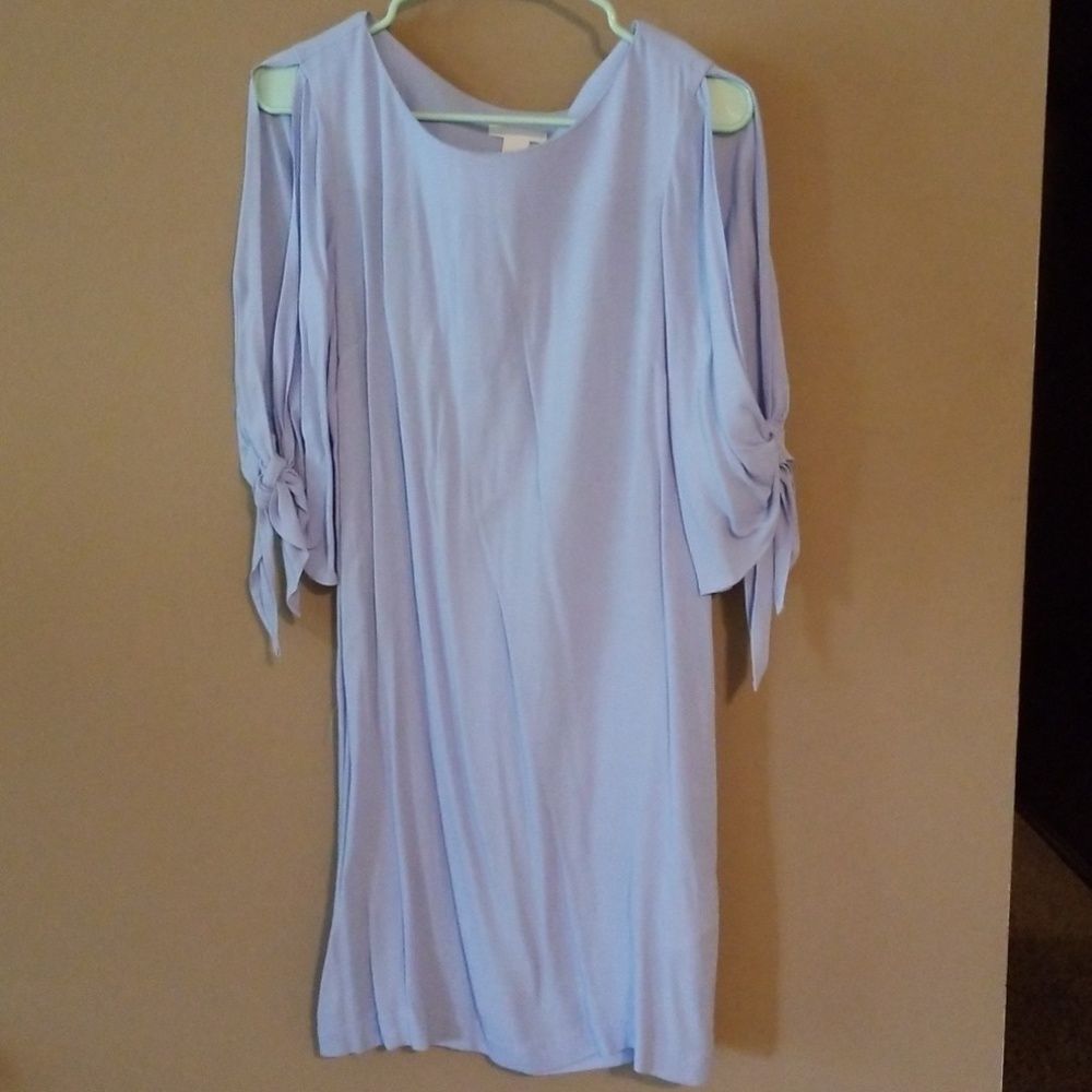 H&M light blue dress